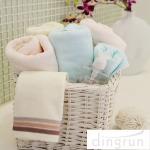 Professional Bamboo Cotton Bath Towels With ISO 9002 Certificate 30*60cm