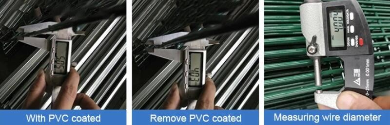 Buckle Post 2.5M Anti Climb Security Fencing Highway Prison Mesh 358