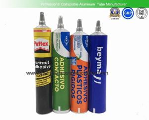 Wholesale Empty Glues Aluminum Squeeze Tubes 80ml Light Weight Recyclable Corrosion Resistant from china suppliers