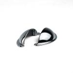 Antique Silver Zinc Alloy Shell Aluminium Furniture Handles 104mm For Cabinet