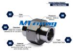 ASME B16.11 F347 Stainless Steel Union Forged High Pressure Pipe Fittings Socket