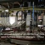 40000 Tons Annual Output Rock Wool Electric Furnace