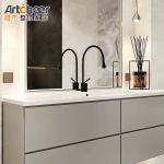 Modular Contemporary Make Up Luxury Bathroom Vanity Cabinet Combo Euro Style