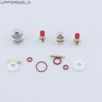 10Pcs TIG Welder Torch Accessories for Welding Pink Large Gas Lens Cup Alumina