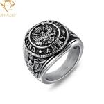 Stainless Gold Custom Army Military Rings
