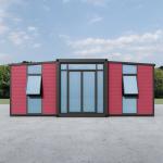Two Wings Easy Foldable Expansion Container House 20ft Tiny Apartment Living