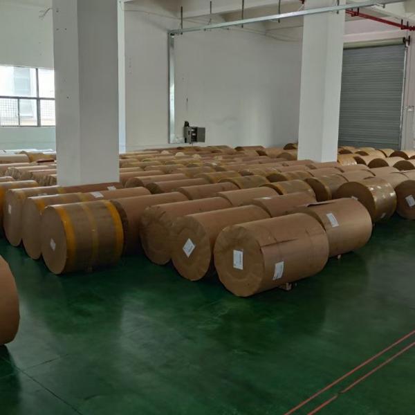 Brown And White Jumbo Silicone Parchment Paper Sheets For Silicone Coated Food