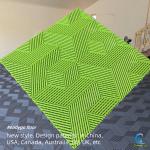 Colorful 18mm Interlocking Workshop Floor Tiles Anti Slip Modular Garage
