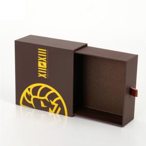 Wholesale Luxury Small Paper Gift Box Recycled Handmade With Custom Foil Stamping Logo from china suppliers