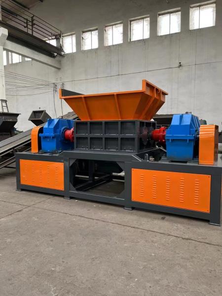 Heavy Duty Double Shaft Shredder Machine Metal Shredder Wood Shredder, Twin
