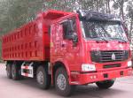 China HOWO 8x4 Mining dump / Tipper Truck 8 by 4 driving model EURO2 Emission