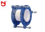 Rubber PTFE Expansion Joints , Pipe Expansion Joint With Buckled Metal