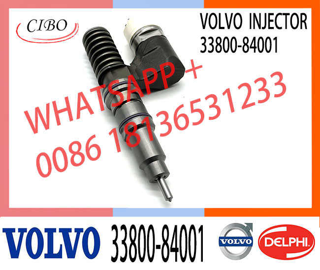 Diesel engine fuel injector 33800-84001 diesel engine injector 33800-84001 for diesel engine D6CA