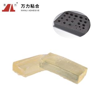 Wholesale Composite Packaging Hot Melt Adhesive Transparent , Lumpy Heat Seal Adhesive TPR-7608 from china suppliers