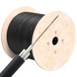 GYFXTY Fiber Optic Cables , Overhead Ftth Flat Drop Cable 24 Core