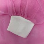 Nonwoven 35g Disposable Lab Coats Bulk With Press Buttons