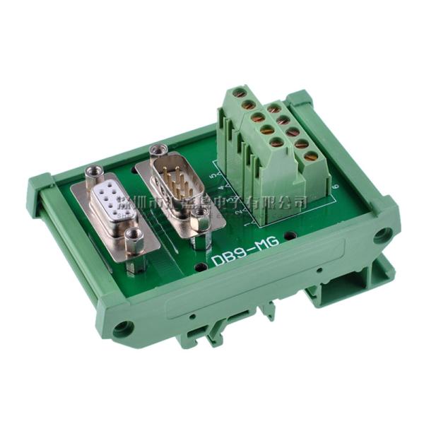 DB9 D Sub 9 Pin Male Female Dual Connectors Terminal Blocks Wiring Breakout