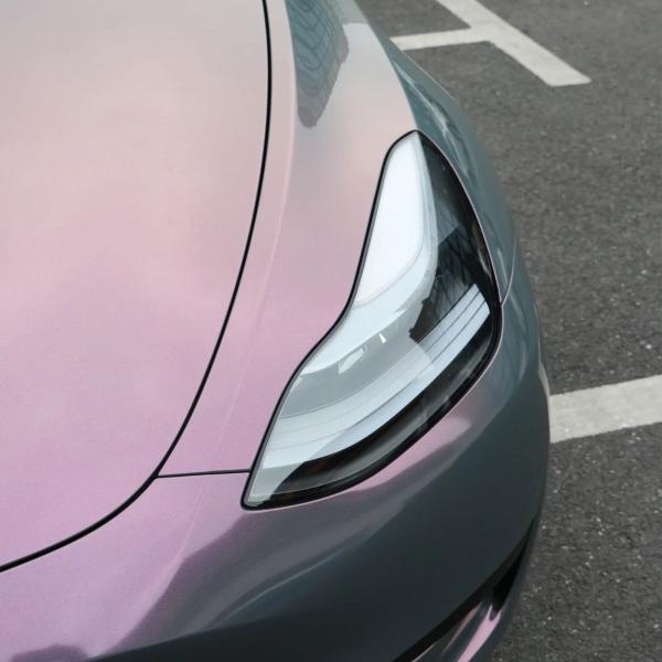 StarrtyShy Purple Self Adhesive Color Paint Protection Film Self-Healing Color Shift Wrap