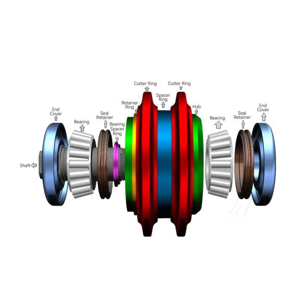 Mold Steel Retainer Ring For Tunnel Boring Machine Cutters
