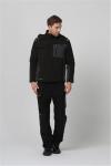 Detachable Cold Weather Workwear 320gsm Work Softshell Jacket