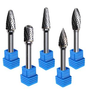 Wholesale Ball Bearing Machine Carbide Rotary Burr Cone Tree Shape Wear Resistance from china suppliers