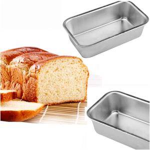 Wholesale Rk Bakeware China-600g Nonstick 4 Straps Farmhouse White Sandwich Bread Tin from china suppliers