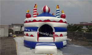 China inflatable cake bounce castle , cake jumping castle , cake bouncer castle bouncer on sale