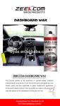 Dashboard Wax Spray Leather Polish Aerosol Spray