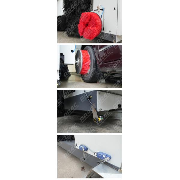 AA4C 7 Brushes Roll Over Automatic Car Washing Machine Drive Through Car Wash Touchless Car Wash