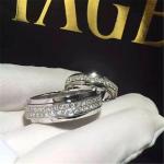 Luxury jewe factoryt ring white gold diamond ring 18k white yellow gold diamond