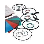 OEM Fuel Resistance FKM Rubber Compound High Temperature Resistance Gaskets