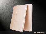 Ipad2/3/4 fashion design PU leather case