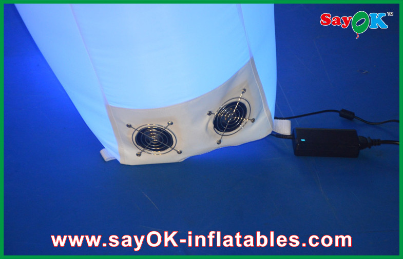 Wedding Inflatable Lighting Decoration White LOVE With Led Eco - Friendly