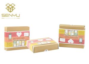 Wholesale Custom Yellow Long Cardboard Paper Packaging Box CMYK color from china suppliers