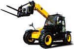 3 Ton 4 Ton Small Extenda Boom Forklift / XC6-3507 Compact Telehandler Machine