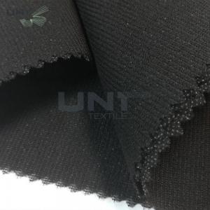 China 100% Polyester Mesh New Warp Knit Woven Fusible Interlining Fabric For Suit Uniform Clothing on sale