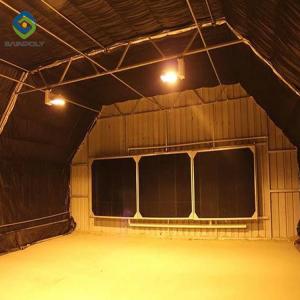 China 40m Auto Plastic Film Light Deprivation Greenhouse For Herbs on sale