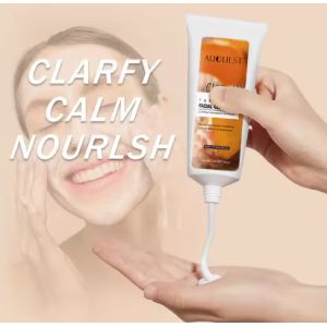 China Wholesale Korean Cosmetics Face Wash Facial Cleanser 100ml Face Cleansing Turmeric Cleanser Foam Face Wash Cleanser on sale