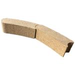 CrO Content % High Alumina Andalusite Brick for Hot Blast Furnace Fireproof
