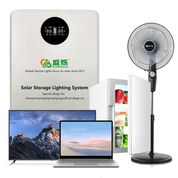 150W PV Energy Storage System 12.8V 20AH Battery For Camping Emergency Garages