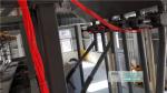 Sa3.0 Hanging Chain Catenary Shot Blasting Machine For Gas Pipe Polishing