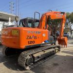 Used excavator Hitachi ZX120 digger machinery 12tons secondhand excavators