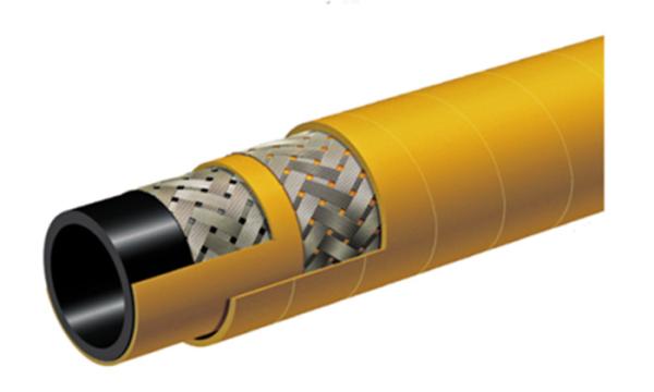 300-900 PSI Temp Air Hose Rubber Pressure Industrial Grade Synthetic CORD
