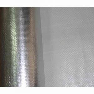 Wholesale 97% Metallized Foil Faced Radiant Barrier  For Roofing Insulation Foil Woven Fabric from china suppliers