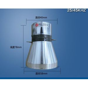 Wholesale Vibration 25k / 45k Multi Frequency Ultrasonic Transducer 60w from china suppliers