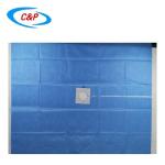 Fenestrated Drapes Disposable Blue For Hospital And Clinic In Various Sizes
