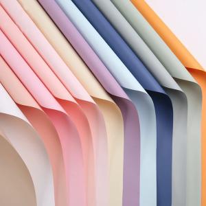 Wholesale Thickened Solid Color Waterproof Flower Wrapping Paper 56CM * 56CM Customized Packaging Size 60X30X3cm from china suppliers