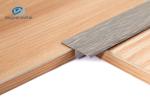2500mm Aluminum T Profiles Electroscopes Treatment Transition Trim wood grain