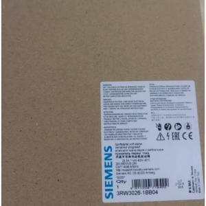 Wholesale SIEMENS 3RW3026-1BB04 SIRIUS SOFT STARTER S0 25 A, 11 KW/400 V, 40 °C 200-480 V AC, 24 V AC/DC SCREW TERMINALS from china suppliers