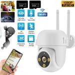 Waterproof WiFi Support 128 Memory Card CCTV Security IP Camera Outdoor Dual